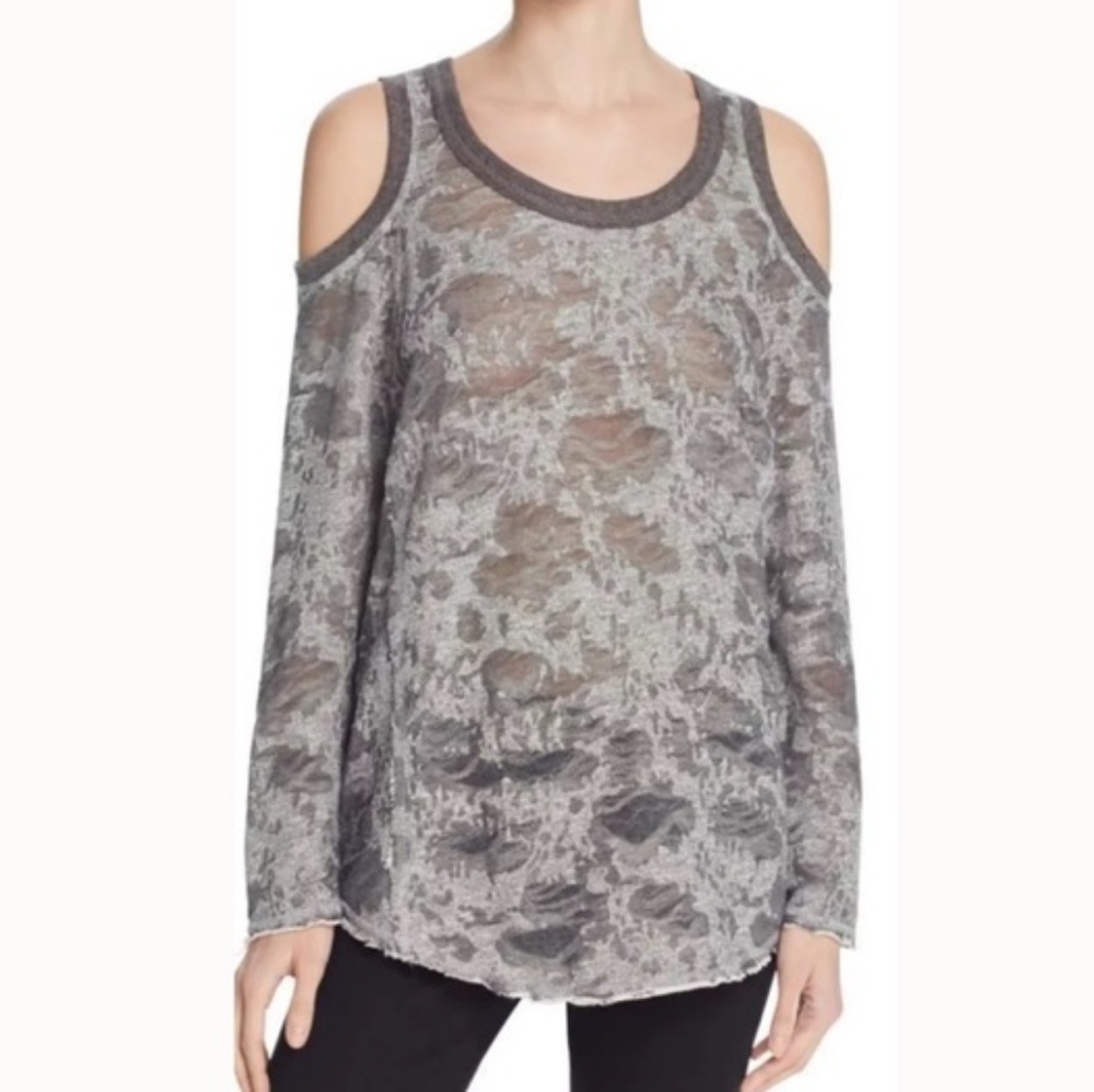 Vintage Havana Cold Shoulder Sweatshirt